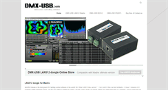 Desktop Screenshot of dmx-usb.com
